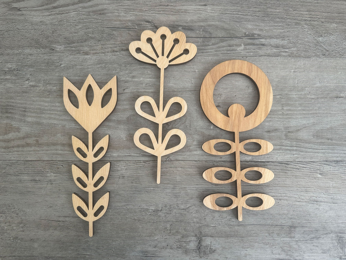 Scandinavian Folk Art Flowers #2