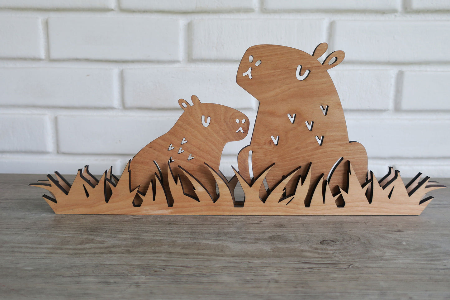 Capybara Nursery Shelf or Wall Decor