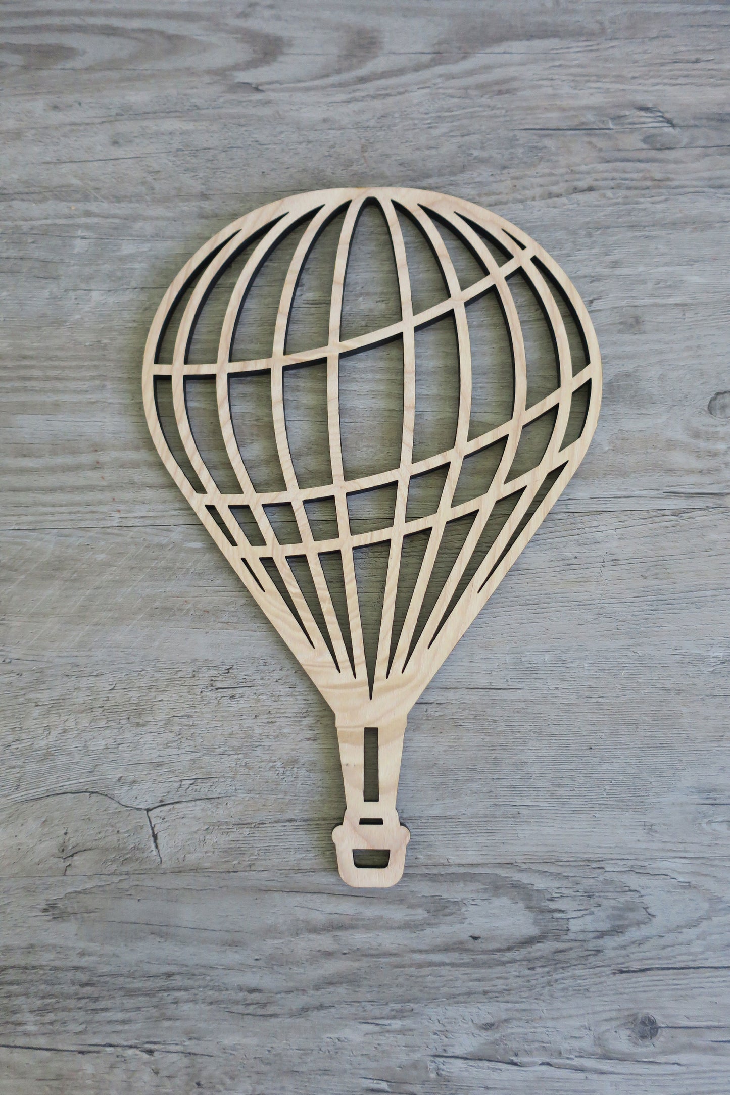 Wooden balloon wall decor