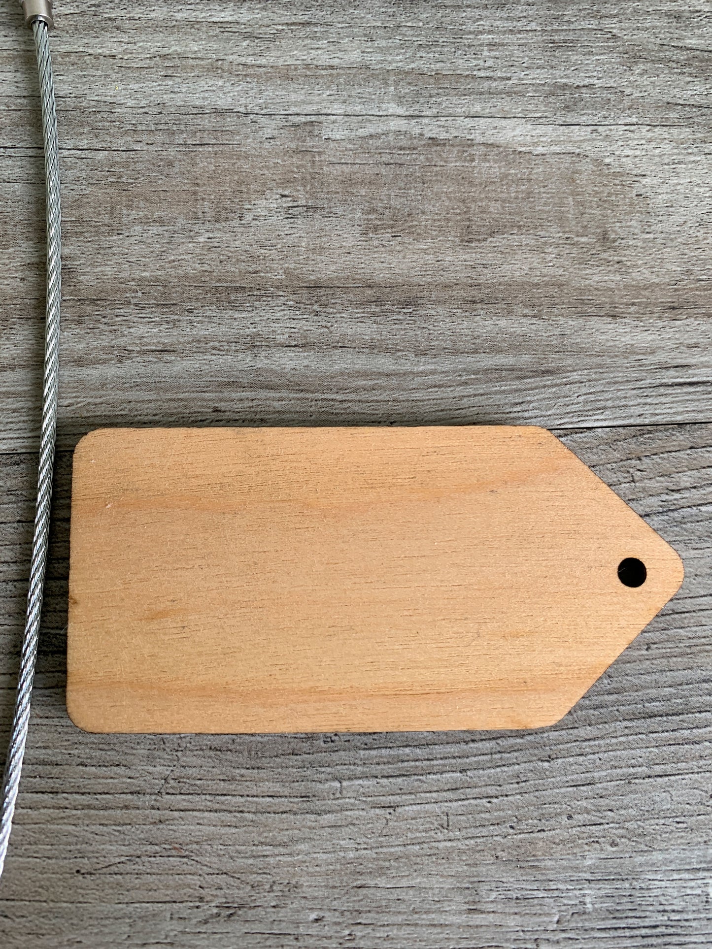 Wonder & Wander Wood Keychain