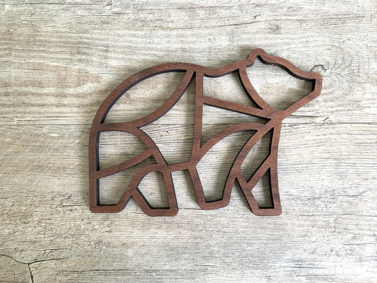 Byron the Bear : Woodland Nursery Decor