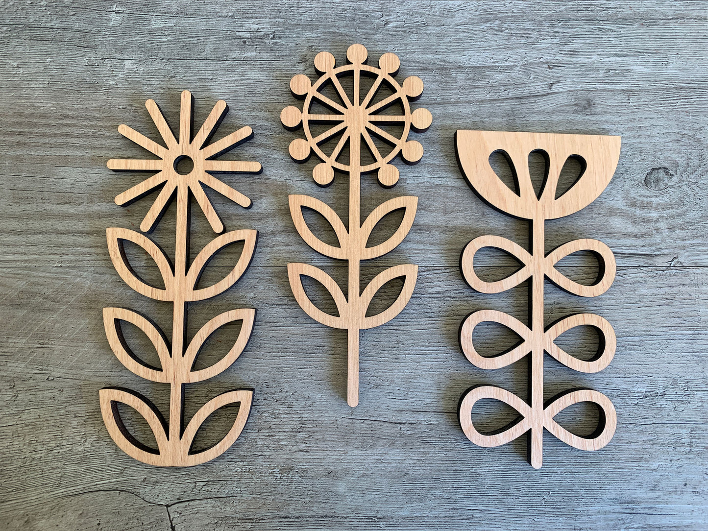 Scandinavian Folk Art Flowers