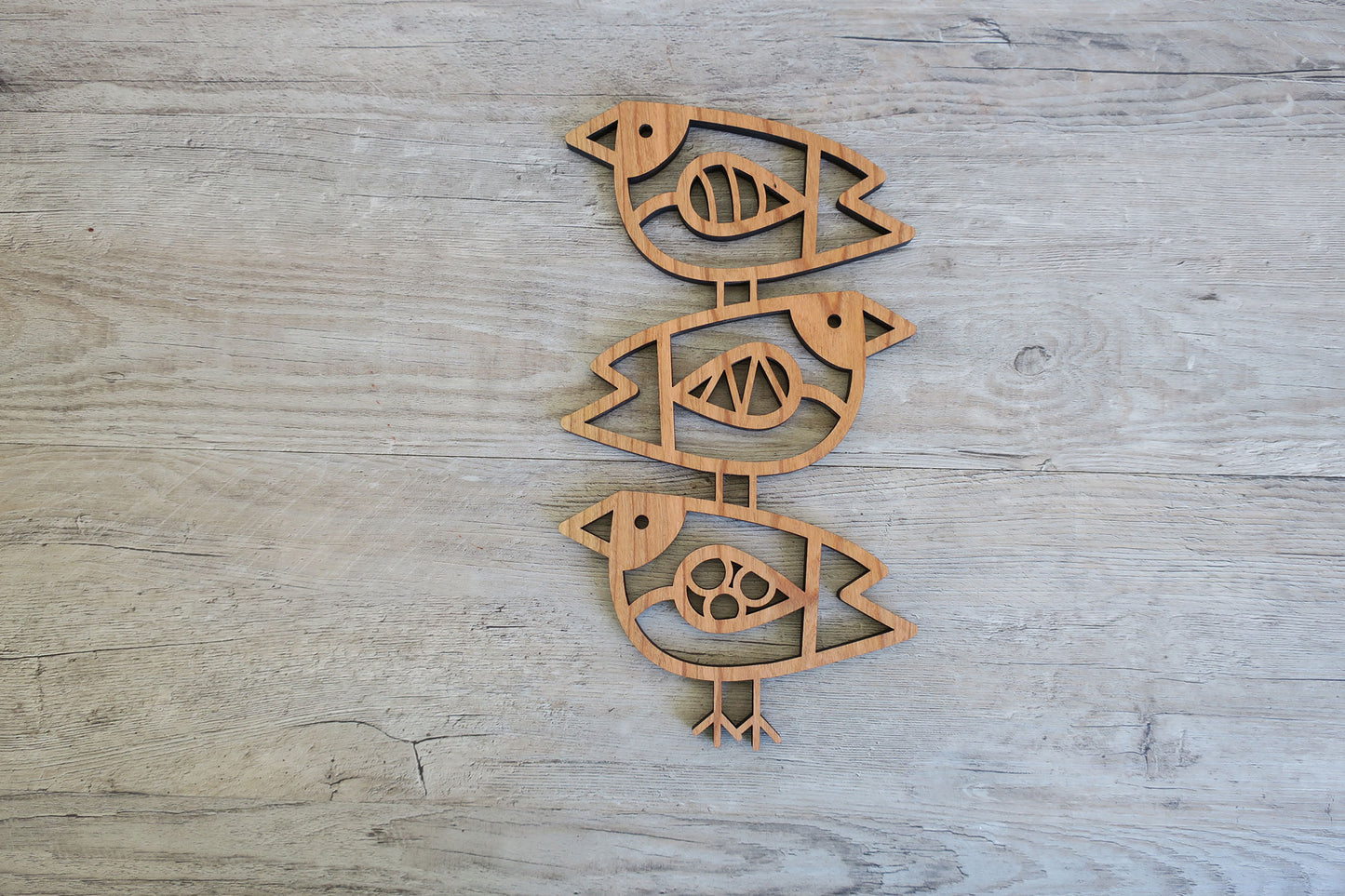 Scandinavian Folk Art Birds