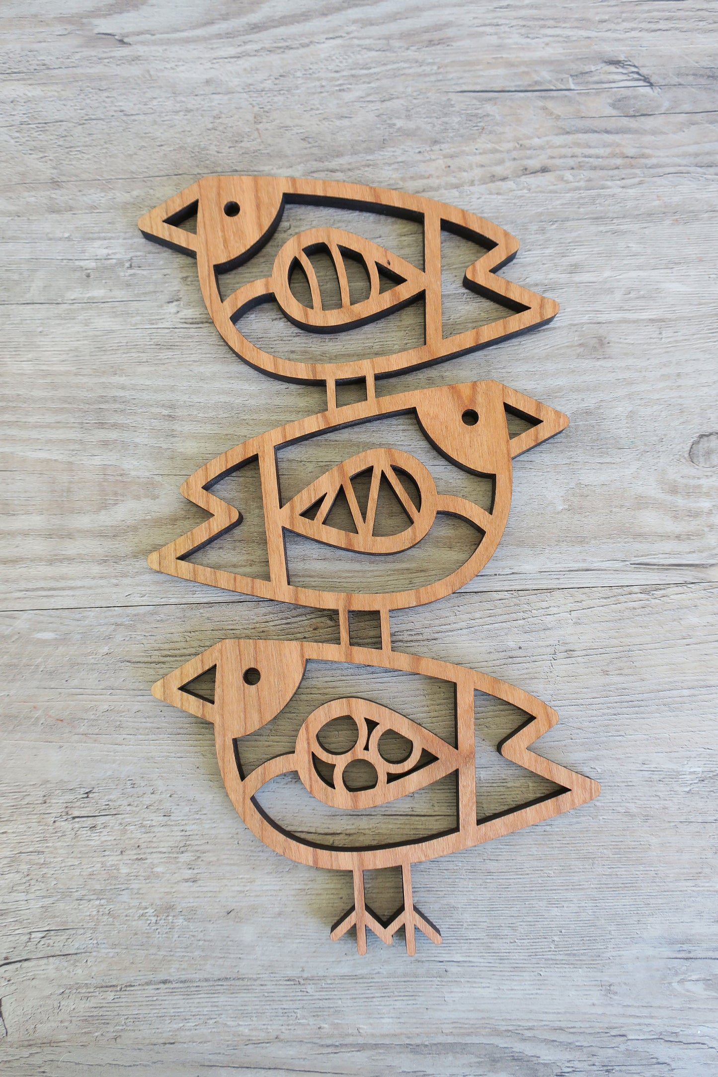 Scandinavian Folk Art Birds