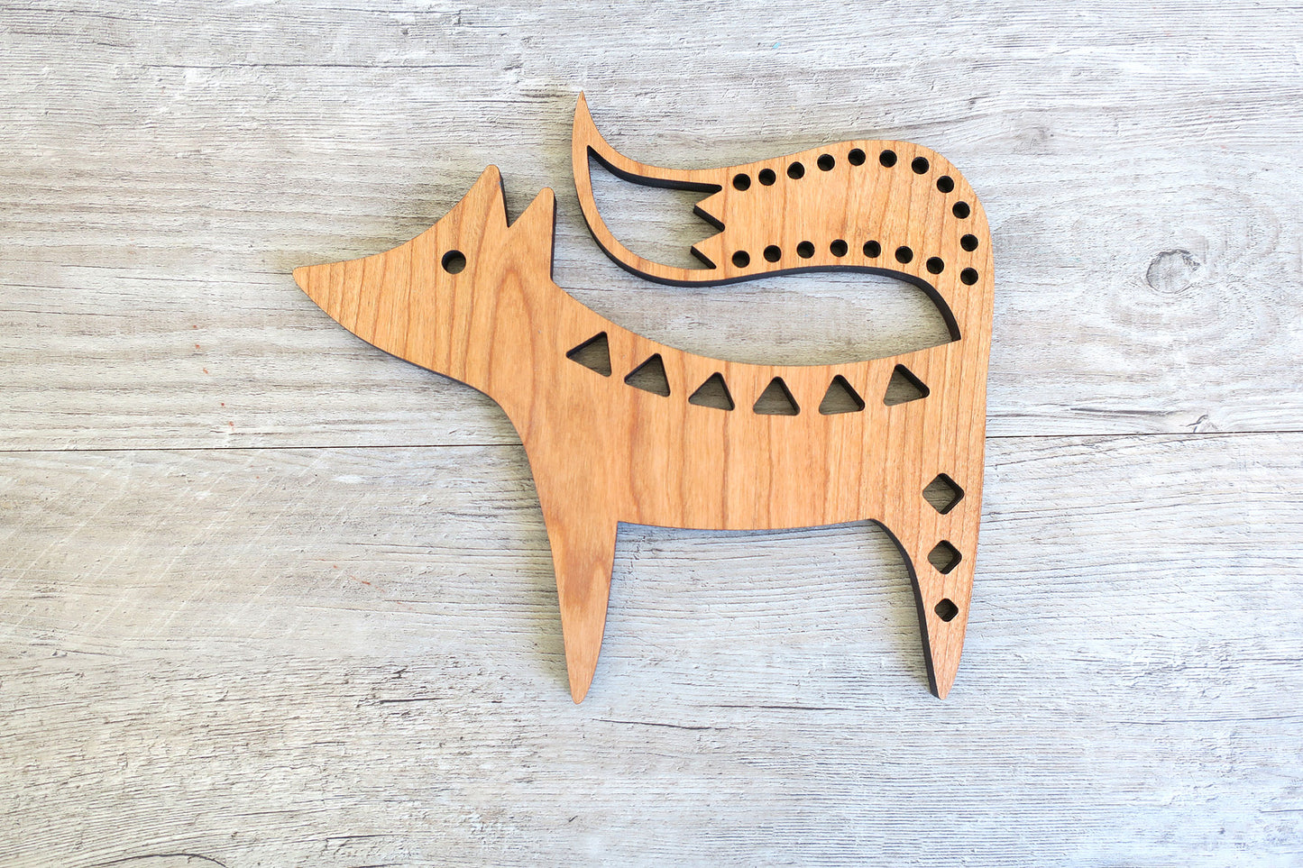 Scandinavian Folk Art Fox