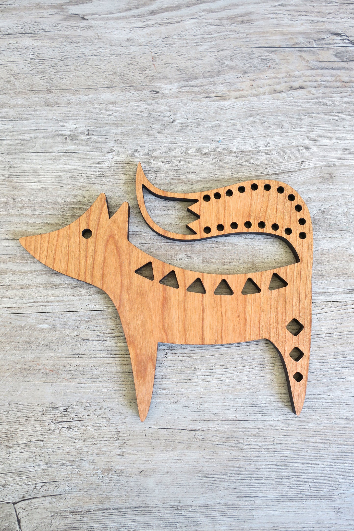 Scandinavian Folk Art Fox
