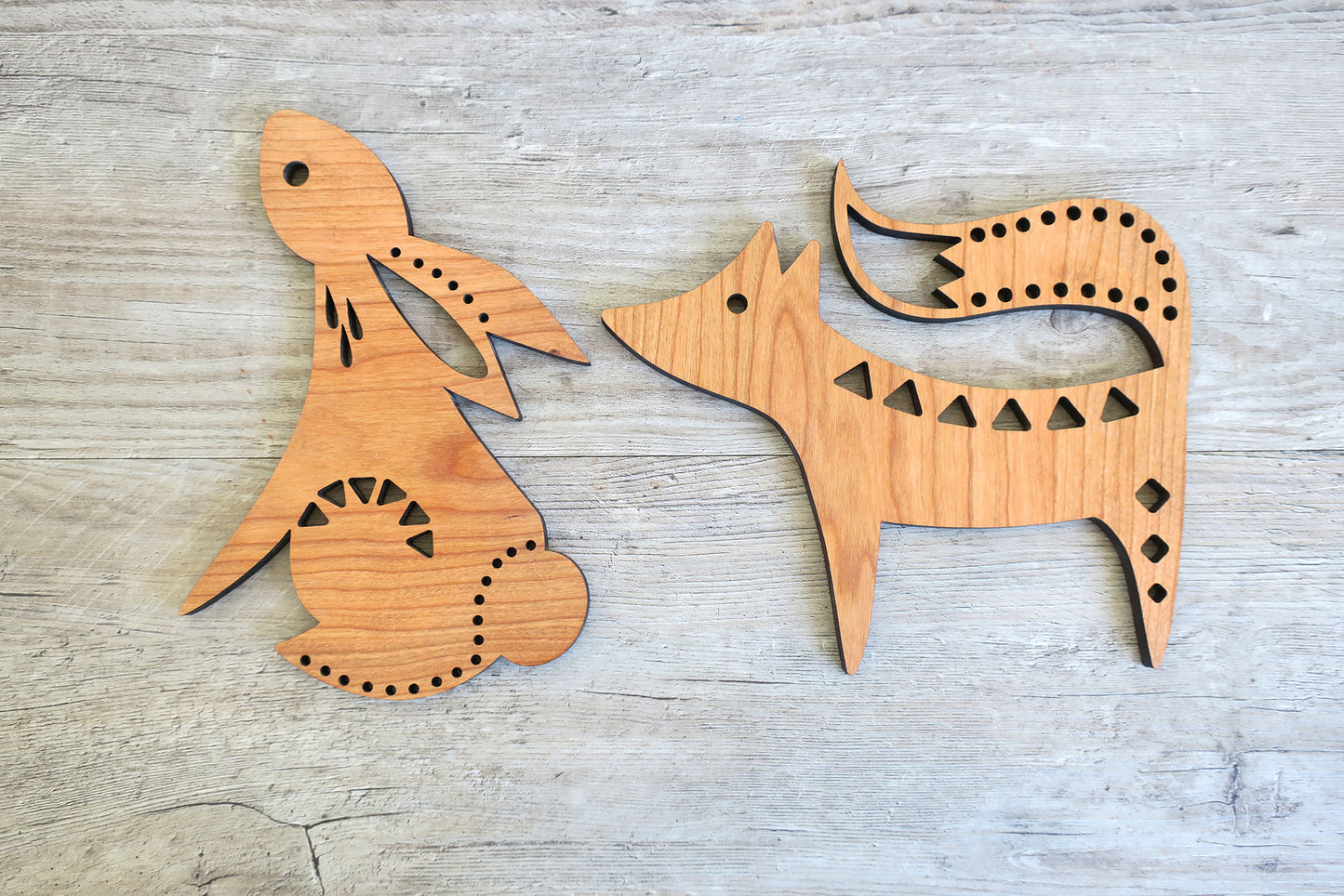 Scandinavian Folk Art Fox