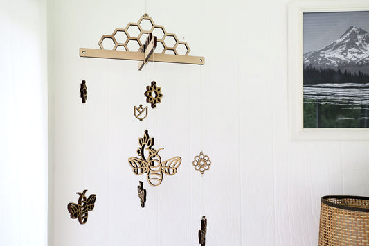 Honey Bee Baby Nursery Mobile