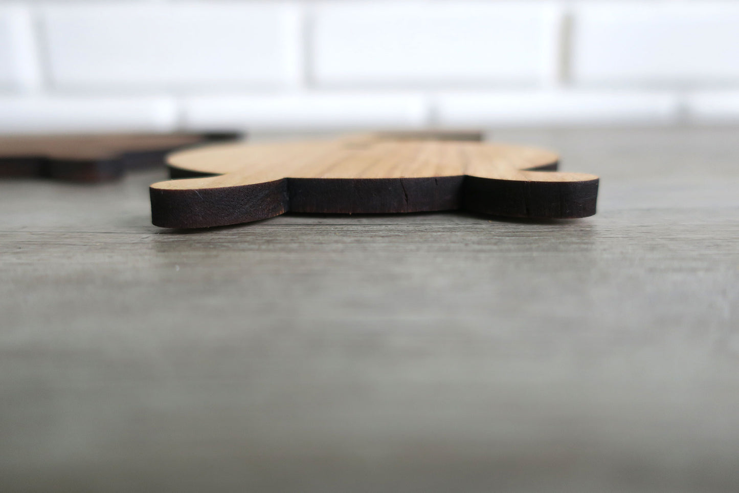 Wood Cat Butt Coasters