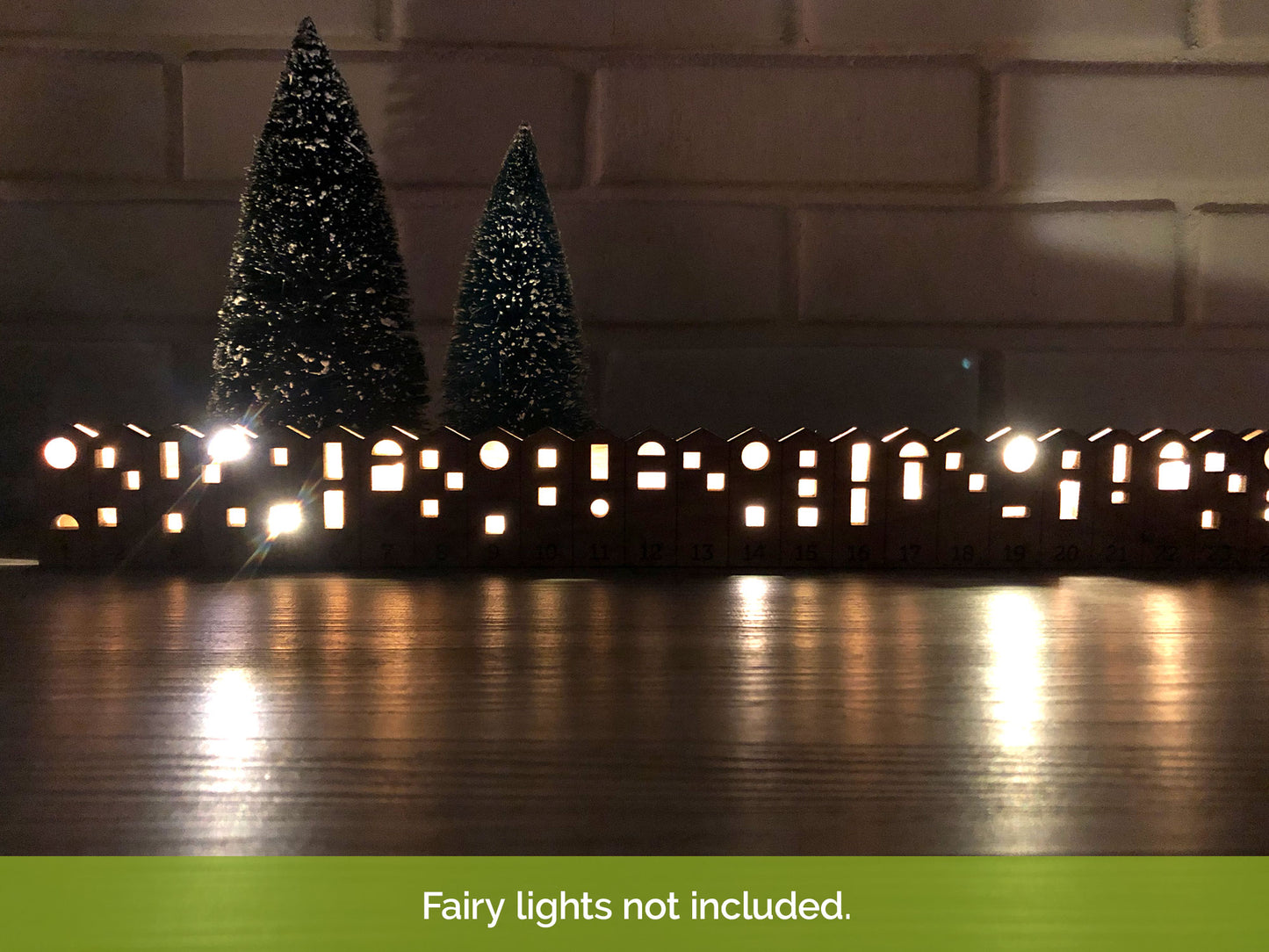 Wooden Advent Calendar for Kids or Adults