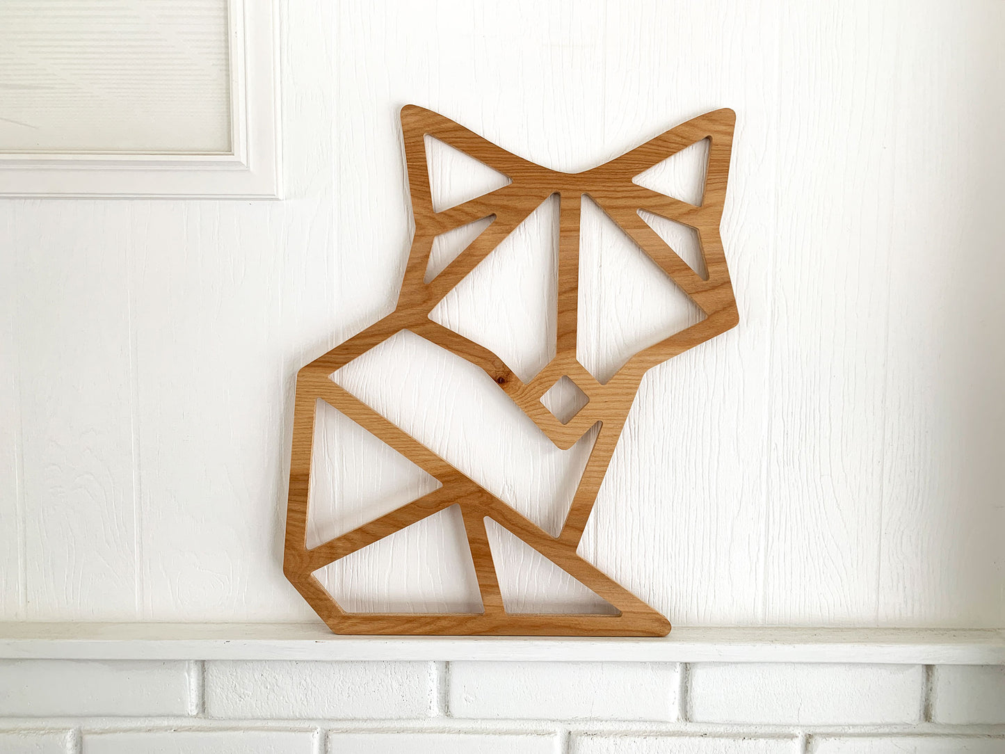 18" tall Flin the Fox : Woodland Nursery Decor