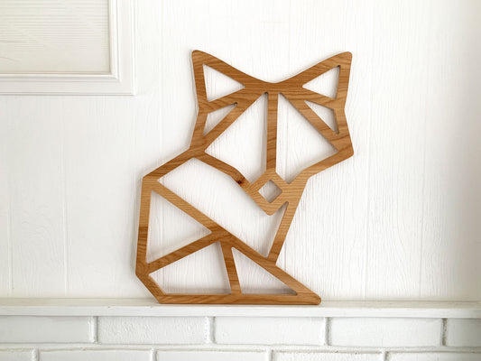 18" tall Flin the Fox : Woodland Nursery Decor