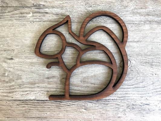 Rok the Squirrel: Woodland Nursery Decor