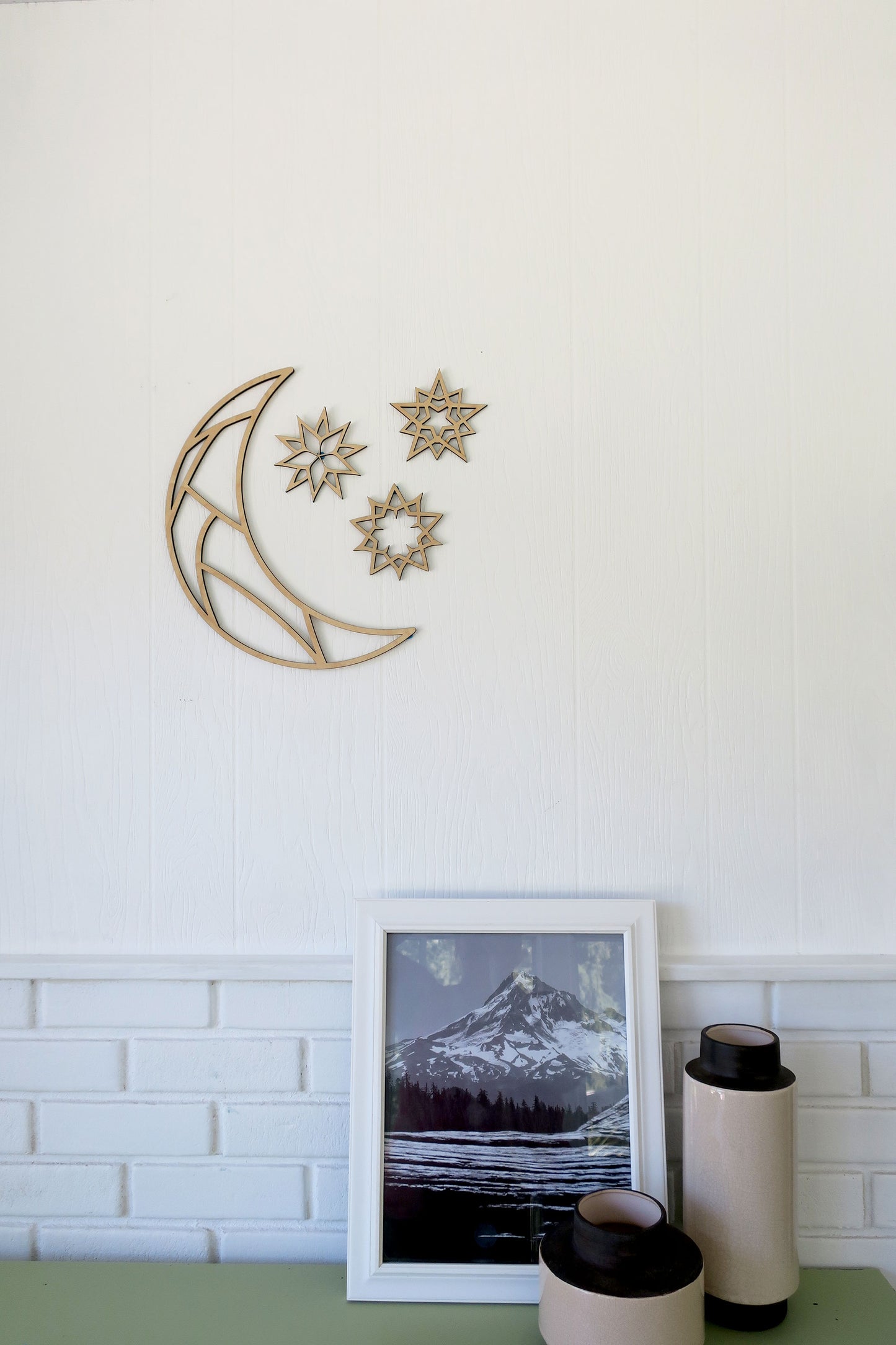 Moon and Stars Wall Decor