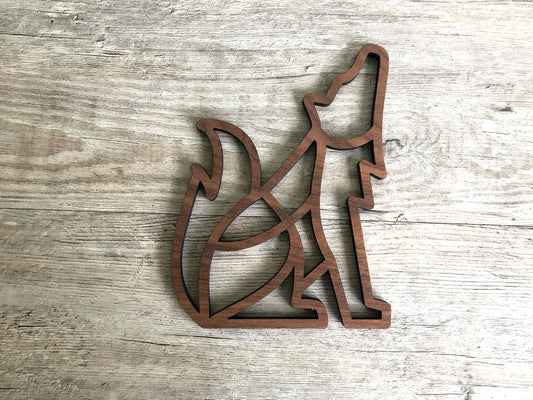 Wyatt the Wolf : Woodland Nursery Decor